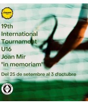 19th International Tournament U16 Joan Mir "In Memoriam" 2021