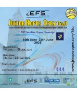 Koper Junior Open 2025 U16 by EFS Logistics