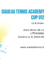 Siauliai Tennis Academy Cup 2023 U12