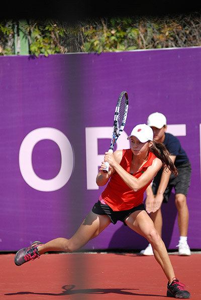 Telavi Open. Кремень зачехлила ракетку.