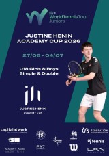 Justine Henin Academy Cup 2026