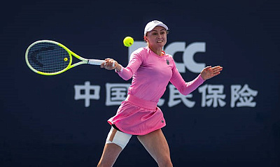 WTA Tour. China Open. Саснович упустила одиннадцать брейкпоинтов