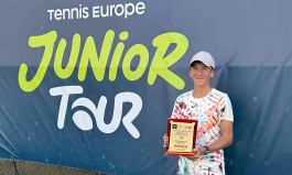Tennis Europe 14&U. Autumn Cup. Борков лучший в одиночке, Скоробогатый — среди дуэтов