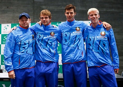 Davis Cup 2017. World Group Play-Off. Швейцария - Беларусь.