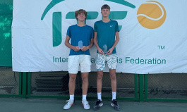 ITF World Junior Tour. Autumn Cup. Разина, Розанов и Товпенец — победители парного зачёта