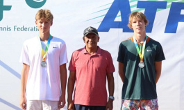 ITF World Junior Tour. Bahrain. Дебютный финал Шарабайко