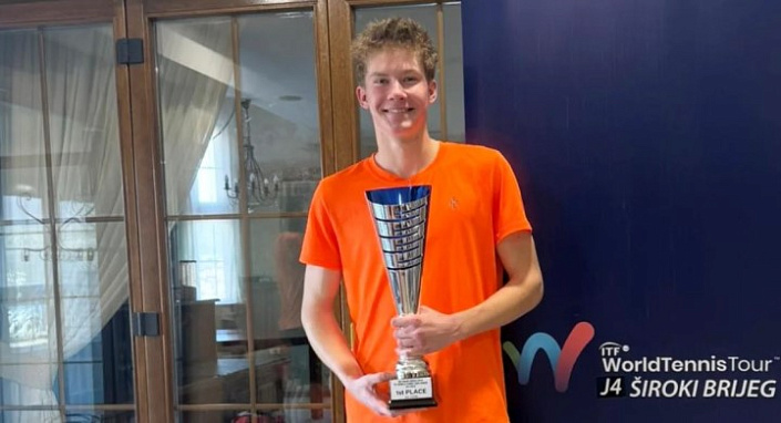 ITF World Junior Tour. Siroki Brijeg Open. Чернышёв — лучший в одиночке