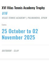 Vilas Academy Trophy 2025 U16 XVI