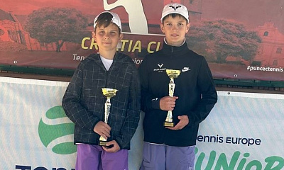 Tennis Europe 12&U. Croatia Cup. Калач стал вторым среди дуэтов