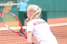 TE-Artic TE 14. Tennis Europe 14&U. Ксения Брич продолжает в "одиночке"