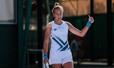 ITF World Tour. Magic Hotel Tours. Только Дмитрук успела сыграть до дождя