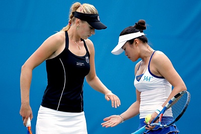 OEC Taipei Ladies Open. Говорцова проиграла в паре.