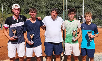 ITF World Junior Tour. Valldoreix Open. Лихогруд провёл четвёртый парный финал за полтора месяца