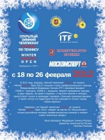 Зимний Чемпионат Москвы по теннису. «Winter Moscow Open» - 2012. Морозова и Бетов.