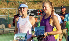 ITF World Tour. Montemor Ladies Open. Фалей завоевала дебютный парный трофей на новом уровне