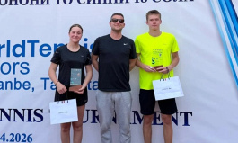 ITF World Junior Tour. Tajikistan Cup. Чернышёв забрал одиночку, а Карась — парный зачёт