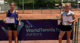 ITF World Junior Tour. President Cup. Азарко — чемпионка парной сетки
