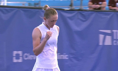 WTA Tour. Trophée Clarins. Саснович без боя в четвертьфинале