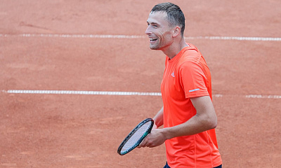 ATP Challenger Tour. Bratislava Open. Лютаревич с напарником упустили четыре брейкпоинта
