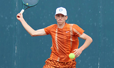 ITF World Junior Tour. Almaty Open. Давидовский единственным не справился со стартом