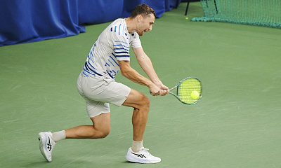 ATP Challenger Tour. Indiana Hardcourt Championships. Лютаревич с напарником дважды упустили десятые геймы