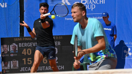 ATP Challenger Tour. Del Monte Lisboa Belém Open. Лютаревич в полуфинал не пробился