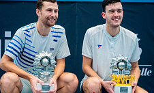 ATP Challenger Tour. Thionville Open. Лютаревич с напарником — сильнейшие среди дуэтов