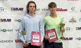 ITF World Junior Tour. Vilar International Cup. Лацис впервые проиграл одиночный финал