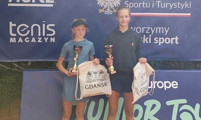 Tennis Europe 12&U. GAT Gdansk Open. Гордиевская и Гаевская стали вторыми в парной сетке