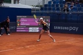 WTA Tour. Ladies Open Lugano 2019. Лапко успешно стартовала и в «одиночке»