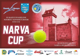 Tennis Europe 14U. Narva Cup 2015. Рафальская выбывает