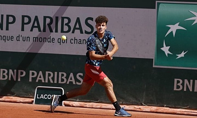 ATP Challenger Tour. Mziuri Cup. Арутюнян продержался чуть более получаса