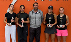 Tennis Europe 16&U. Herodotou Academy. Сосонкина сильнейшая среди дуэтов