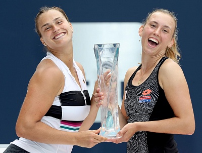 WTA Tour. Miami Open presented by Itau. «Sunshine double» Арины Соболенко!