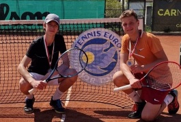 Tennis Europe16&U. Sori Cup. Парное "серебро" Морозова