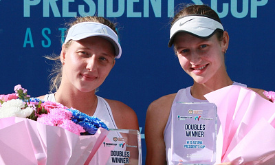 ITF World Tour. President's Cup. Кубарева — лучшая в парной сетке