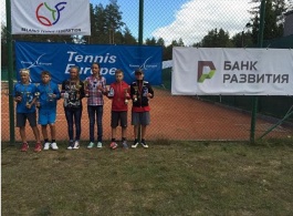 Spartak Trophy. Tennis Europe 12&U. Анастасия Абрамович - обладательница титула в одиночке