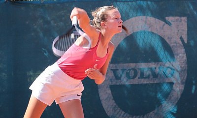 ITF World Junior Tour. Tournoi de Beaulieu-sur-Mer. Колос завершила выступления