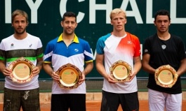 ATP Challenger Tour. Almaty Challenger. Василевский завоевал звание финалиста.