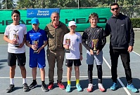 Tennis Europe12&U. Tirana Open. Версоцкий — победитель парного зачёта