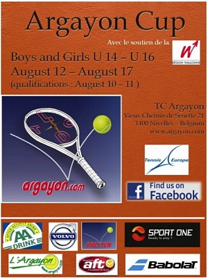 Tennis Europe 14&amp;16U. Argayon Cup.