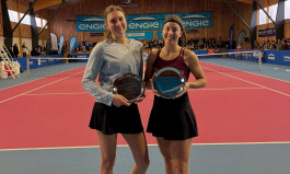 ITF World Tour. Engie Open Andrézieux-Bouthéon. Готовко завоевала парный трофей