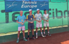 Tennis Europe 14&U. Eminent Open. Трофей достался фаворитам