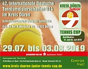 Tennis Europe 14&U. 42. Internationale Deutsche Tennismeisterschaften. Поражение в утешение