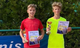 Tennis Europe 16&U. Realsport Open. Корень завоевал "серебро" среди дуэтов