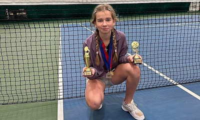ITF World Junior Tour. Kvarner Open. Алейников прошла круг лишь в парной сетке