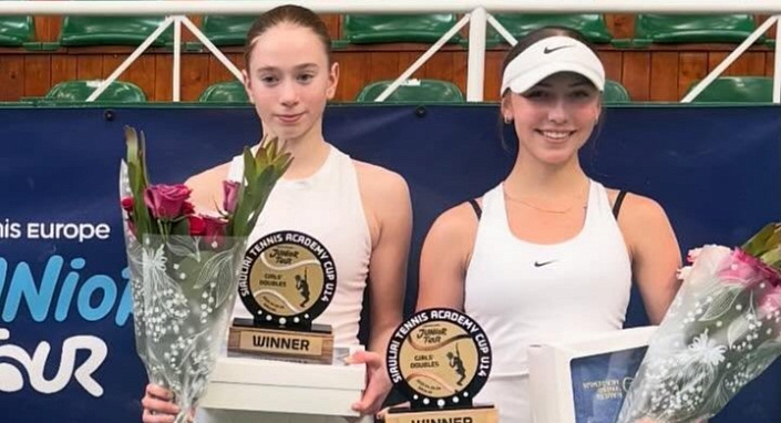 Tennis Europe 14&U. Siauliai Academy Cup. Кирслите первенствовала в парной сетке