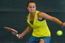 ITF Junior Circuit. Heiveld Graydon Junior Indoor Open 2011. Чернецова.