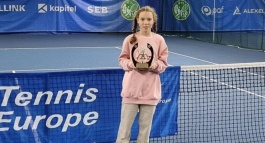 Tennis Europe14&U. Kungens Kanna & Drottningens Pris. С первым раундом справились лишь двое
