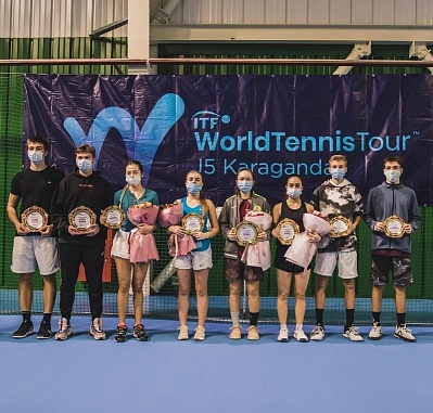 ITF World Junior Tour. Karaganda Open. Костенич и Юркевич — сильнейшие среди дуэтов